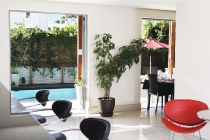 view of the pool